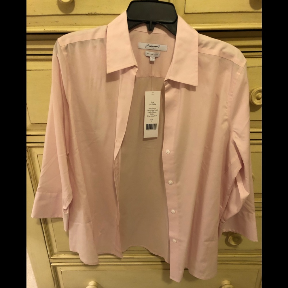Light pink blouse